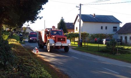 Gasilska vaja ob mesecu požarne varnosti 31